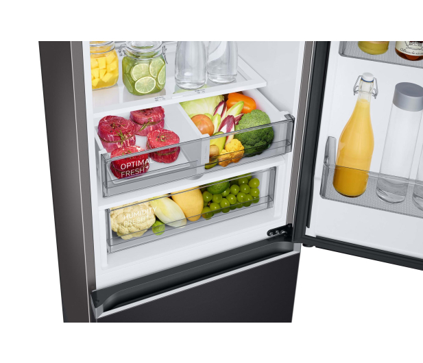 Lodówka Samsung RB34C775CB1 EF No Frost 185,3cm Grafitowa Stal Komora Zero Metal Cooling AI 340L - 1521984 - zdjęcie 10